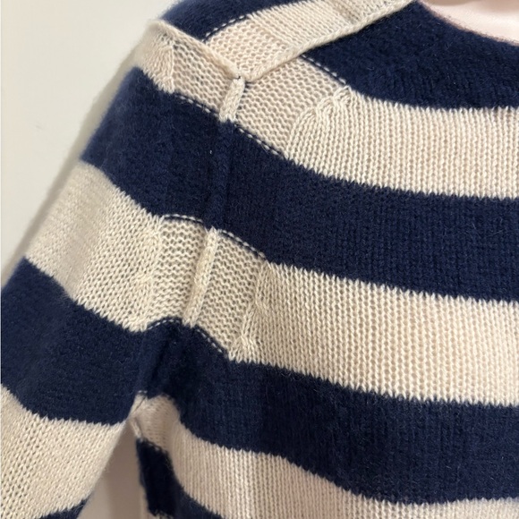360 Cashmere.  NWOT. XS Cashmere Striped Cardigan - Picture 2 of 7